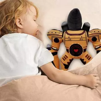 Персонаж игры Yousheng, плюшевая игрушка, мягкий унитаз, плюшевый динамик, плюшевый человечек, коллекционные подарки для любителей игр на день рождения, Рождество 1pc