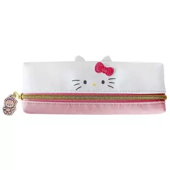 Персонаж Mimipyoko 2-комнатный пенал, чехол для аксессуаров, пенал 122207 Hello Kitty