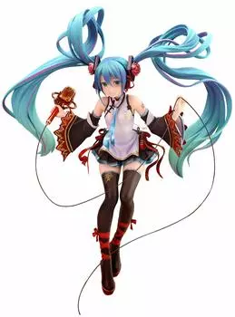 Персонаж Vocal Series 01 Хацунэ Мику MIKU EXPO 2019 Тайвань Гонконг Масштаб ПВХ окрашенная полная фигурка и версия. 1/8