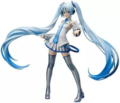 Персонаж Vocal Series 01 Хацунэ Мику SNOW MIKU масштаб ПВХ окрашенная готовая фигурка 1/4