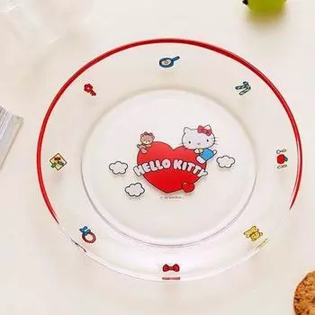 Персонажи Danies Sanrio Стеклянная пластина, популярный персонаж в Корее