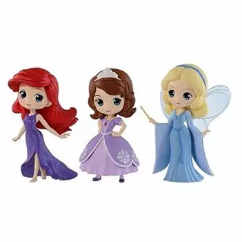 Персонажи Диснея Q posket petit Ариэль София Синяя Фея все 3 типа набор Ариэль София Синяя Фея