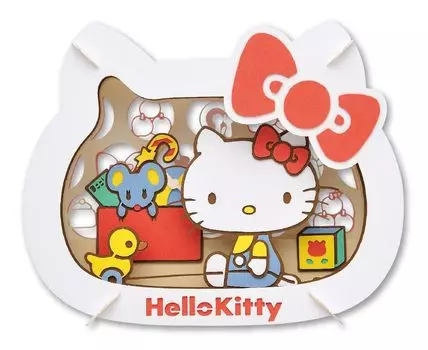 Персонажи Ensky Sanrio Hello Kitty В80 x Ш100 x Г42 мм Бумага [Обновление] PT-308X Прибл.