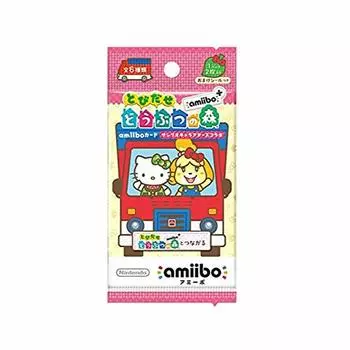 Персонажи карт Amiibo Amiibo из Animal Crossing 1 набор + [Сотрудничество с Sanrio]