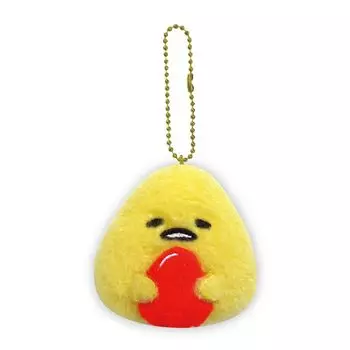 Персонажи компании K Sanrio с шариковой цепочкой талисман Гудетама xx D3см (Серия Онигири) САОН-БМ-ГУ H6.5 W7.4