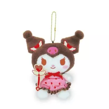 Персонажи корпорации Nakajima Sanrio Magical Heart Kuromi Mascot H17 xx D9cm 205124-24 W14.5