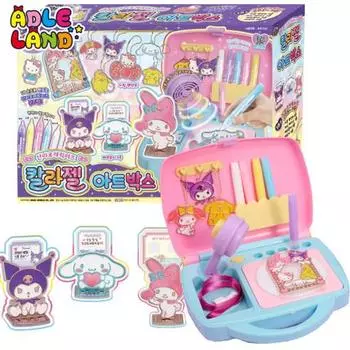 Персонажи Mimi Friends Sanrio, цветной гель, художественная коробка, изготовление товаров, популярные корейские персонажи