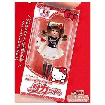 Персонажи Sanrio Daisuki, миниатюрная упаковка, коллекция Hello Kitty, Daisuki Gacha Gacha, капсульная игрушка Licca-chan [1. Ликка-тян] (один предмет)