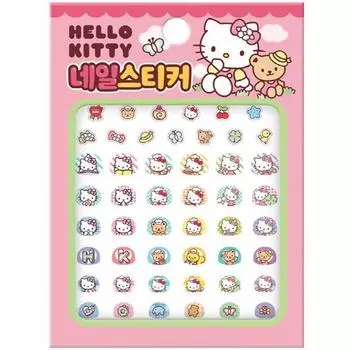 Персонажи Sanrio Hello Kitty Наклейка для ногтей, популярный персонаж в Корее