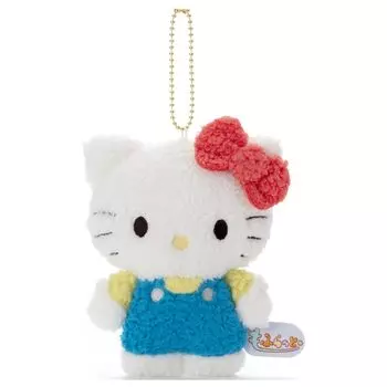 Персонажи Sanrio Mofuratto Ball Chain Mascot Hello Kitty Мягкая игрушка Высота Приблизительная. 15см