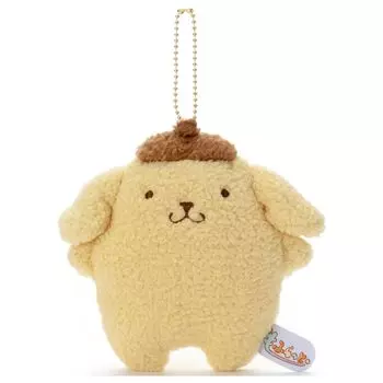 Персонажи Sanrio Mofuratto Ball Chain Mascot Pompompurin, плюшевая игрушка высотой 16 см прибл.