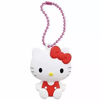Персонажи Sanrio Petanko Mascot team Pink Hello Gacha Gacha Capsule Toy [1. Китти] (один предмет)