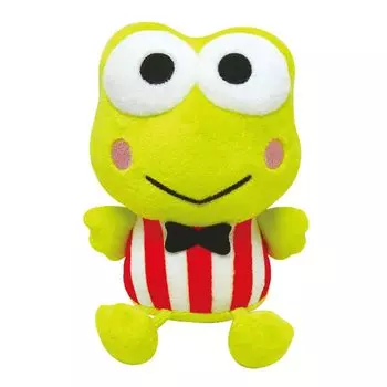 Персонажи Sanrio Сидящая плюшевая игрушка Kerokero Keroppi xx D9cm K-Company (Серия Асибура) SAA-ON-KR H16.6 W12.7