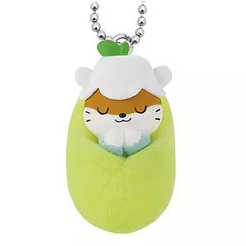 Персонажи Sanrio Swaddle Baby Mascot 2 Baby CoroCoro Gacha Gacha Capsule Toy [5. Куририн] (один предмет)