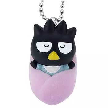 Персонажи Sanrio Swaddle Baby Mascot 2 Baby Bad Badtz Gacha Gacha Capsule Toy [4. Мару] (один предмет)