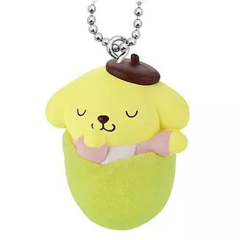 Персонажи Sanrio Swaddle Baby Mascot 2 Baby Gacha Gacha Capsule Toy [2. Помпомпурин] (один предмет)