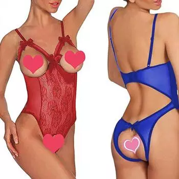 Перспектива кружева привлекательности секса женщин моды с серебряным нижним бельем нижнего белья M