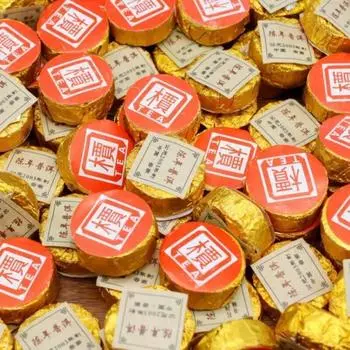 Первоклассный 500 г Юньнаньский чай Пуэр Выдержанный чай Рассыпной чай Спелый чай Пуэр