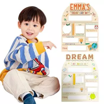 Первый и последний день школы DIY доски Первый день Последний день школы доска ~ A