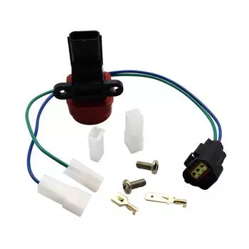 Первый инерционный переключатель, датчик столкновения автомобиля, стандартное зажигание, электрический топливный насос чёрный