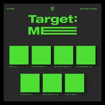 Первый мини-альбом EVNNE — TARGET: Мэн (ДИГИПАК ВЕР.) RANDOM
