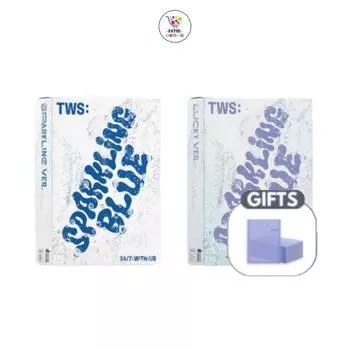 Первый мини-альбом TWS Sparkling Blue Random Ver