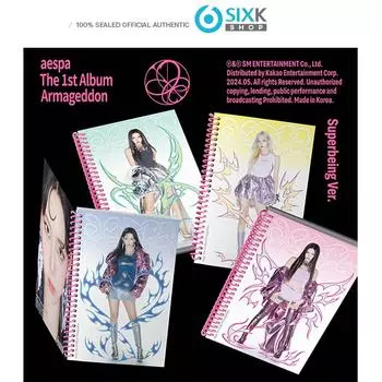Первый полный альбом AESPA - Армагеддон (Суперсущество Вер) Superbeing Ver Random