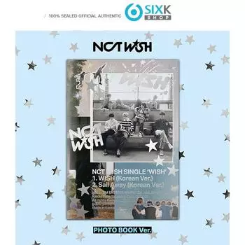 Первый сингл NCT WISH — WISH (Фотокнига Вер)