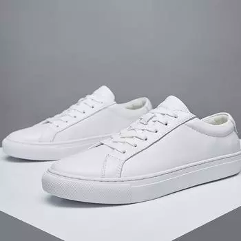 Первый слой белой обуви из коровьей кожи на толстой подошве изготавливается на заказ целыми партиями и заказывается целыми партиями. 36 белый