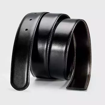 Первый слой коровьей кожи не берет на себя свинцовый ремень, натуральная кожаная мужская полоса ремня для брюк, мужская сменная чистая часть ремня 100cm