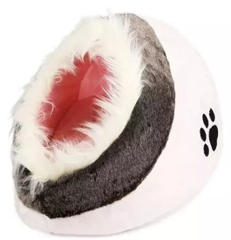 Пещера для домашних животных Трикси (жилой дом) Минноу розовый/серый