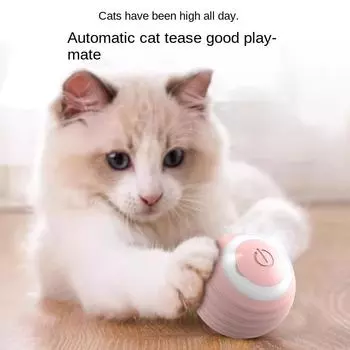 Песочница для Ca Игрушки Товары для животных Сад Автоматические катящиеся вещи для кошек Smarts Catnip Игрушки Аксессуары Электрический мяч для кошек Дом