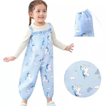 Песочница Регулируемая Совместимость с 80 см Единорог Pattern Sand Play Дождевая вода Водяная детская комната Выход на улицу 80 см [Litchii Guusii] Игровая одежда, одежда, комбинезон, - светло-синий