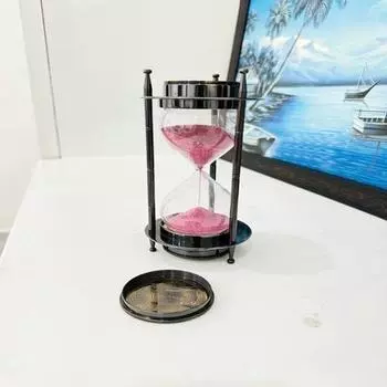 Песочные часы 18 см, настольные коллекционные песочные часы, украшение для офисного стола, подарок на годовщину, день рождения и Рождество