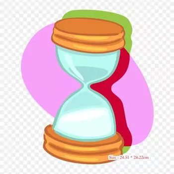 «Песочные часы» легенда о фантоме, термопереносная печать, виниловые нашивки, наклейки для одежды, аппликации «сделай сам», моющиеся нашивки