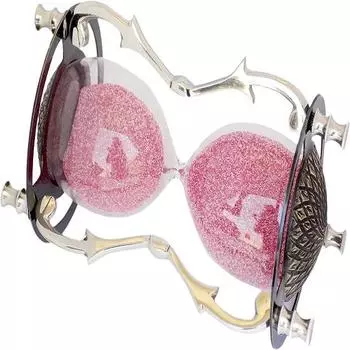 Песочные часы в морском стиле, винтажные песочные часы, отделка под старину, столешница ручной работы