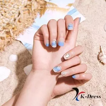 Песочный пляж (Обычный раунд) Типсы Magic Press Dashing Diva