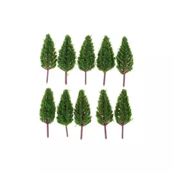 Песочный стол Модель дерева Мох Микро-ландшафтный декоративный фон Зеленый Искусственное дерево