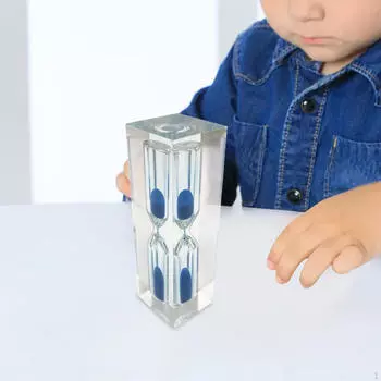 Песочный таймер, 5-минутные песочные часы для детей, детский таймер для зубной щетки, песочные часы для класса