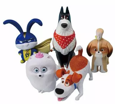 Pet 2 figure set of 5