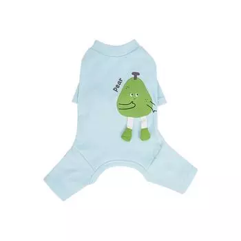 Pet autumn and winter four-legged cotton clothes three-dimensional printing base Schnauzer Maltese puppy dog clothes S