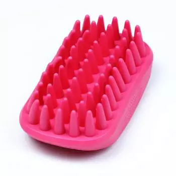 Pet bath glue soft dog massage brush cleaning artifact hair removal brush
