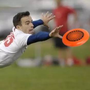 Pet Beach Frisbee PE Tough Dog Frisbee Sports Frisbee 175 г 27 см Игрушка Frisbee Professional синий