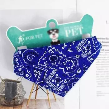 Pet Bibs Adjustable Pet Saliva Towel Dog Puppy Cat Neck Scarf Bandana Collar Triangle Bib Neckerchief