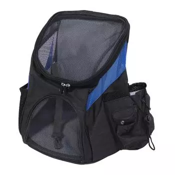 Pet Carrier Backpack Spacious Breathable Mesh Convenient Pocket Foldable Portable Cat Dog Carrying S(for 2-4kg)