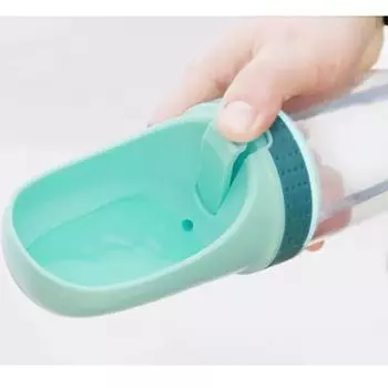 Pet Carry-on Mug Portable Dog Kettle Hanging Cat Water Bottle for Travel Out Dogs