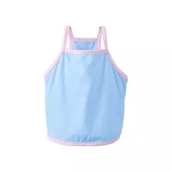 Pet cat dog spring and summer Bi Xiong small and medium-sized dog cute small suspender breathable vest bipeg S