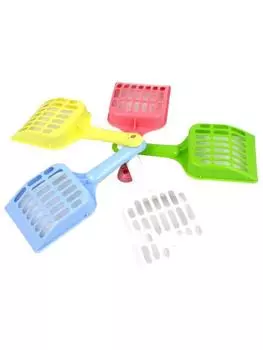 Pet Cat Litter Scoop Cleaning Scoop Cat Litter Scoop Plastic Cleaning Tool Cleaning Pet Light and Durable