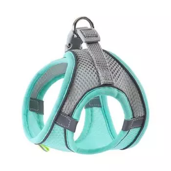 Pet chest strap vest type dog leash reflective dog strap cat leash dog chain dog rope XXS [Recommended Bust 28-32cm/Weight 3-3kg]