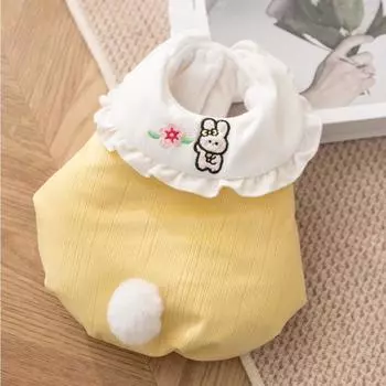Pet clothes Small dog autumn and winter cute bunny cotton-padded dog clothes XS (recommended weight 1-1.5kg)